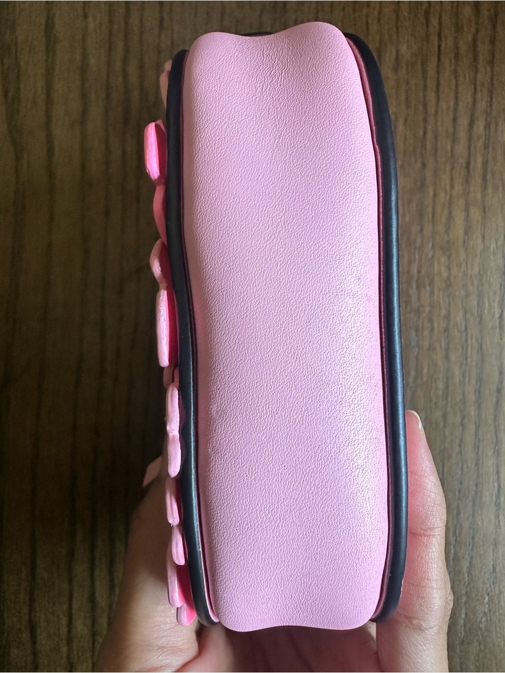Coach Pouch with Wild Tea Roses - Picture 6 of 8